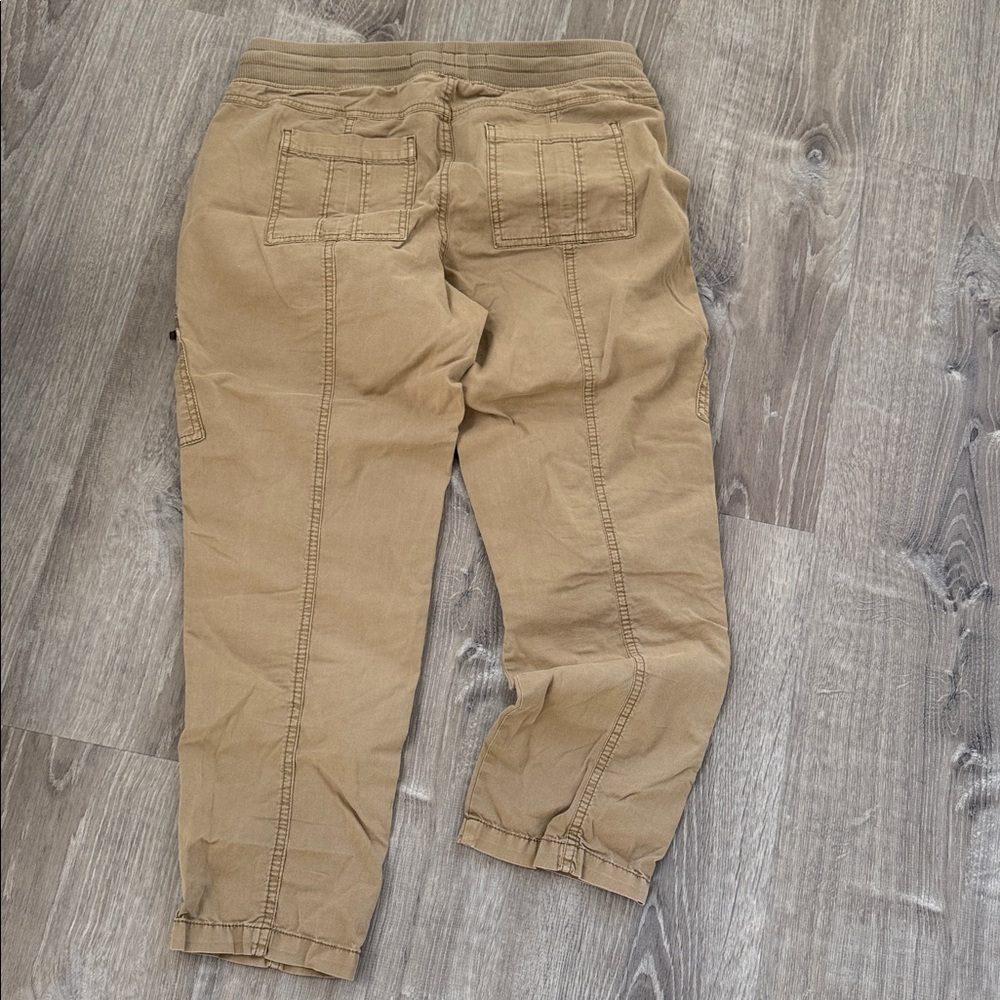 Sonoma Tan Ribbed Drawstring Pants - Picture 4 of 4